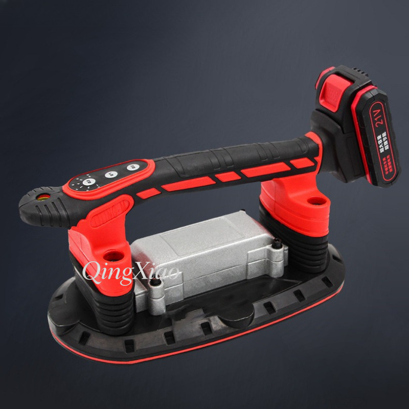 Flooring Home Decor - 磁気タイル振動レベリングマシンハンドヘルド床敷設ツールセラミックタイル舗装家庭装飾建設機器