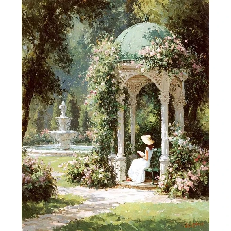 Home Decor Garden Ideas - 大人向けジグソーパズル 500/1000/1200/2000ピース フラワーガーデンアートワーク ペーパーパズル ホームウォールデコレーション ギフトアイデア