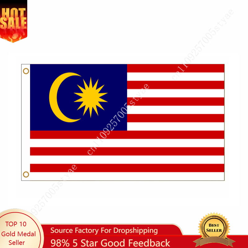 Home Decor Malaysia - マレーシア国旗 マレーシア国旗の吊り下げ式バナー ホームデコレーションフラッグ