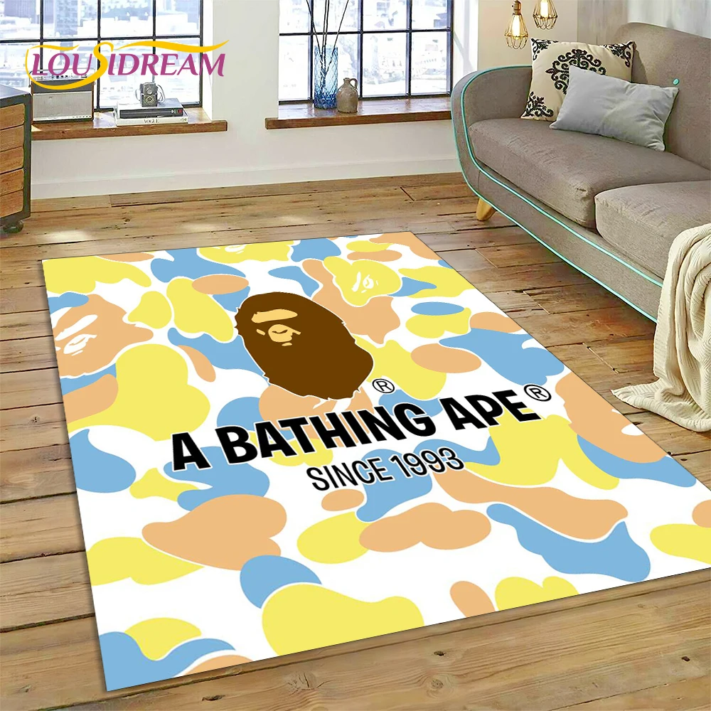 3D プリント B-BAPE ファッションカーペットラグ寝室 - Home Decor Games Online Free のレビューと価格