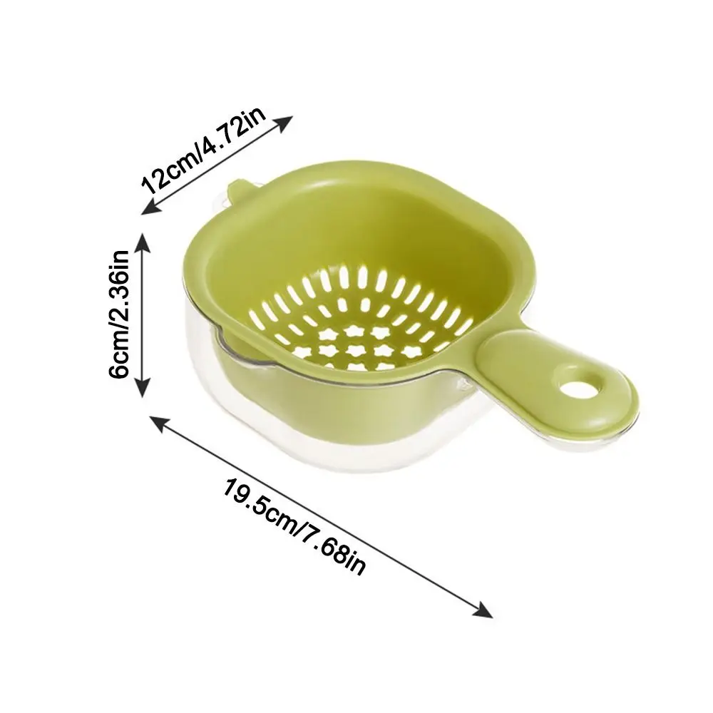 ドーパミン排水バスケットフルーツ洗浄器二層式食品グレード厚壁 - Woven Wall Basket のレビューと価格