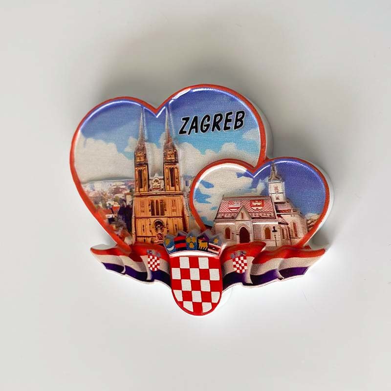クロアチア ザグレブ ハート ビルディング ランドマーク ホ - Home Decor Zagreb のレビューと価格