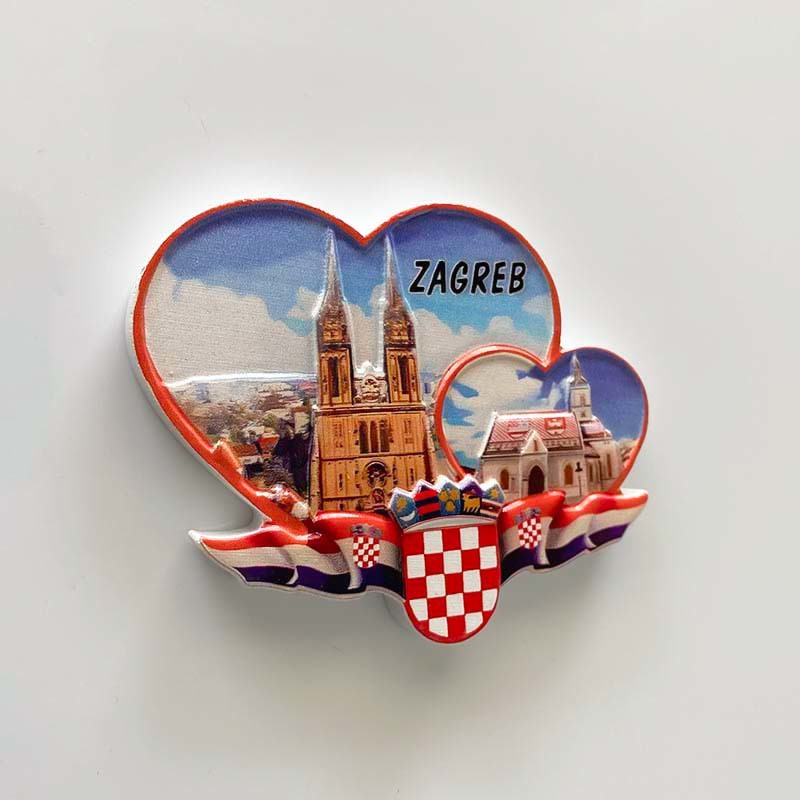 クロアチア ザグレブ ハート ビルディング ランドマーク ホ - Home Decor Zagreb のレビューと価格