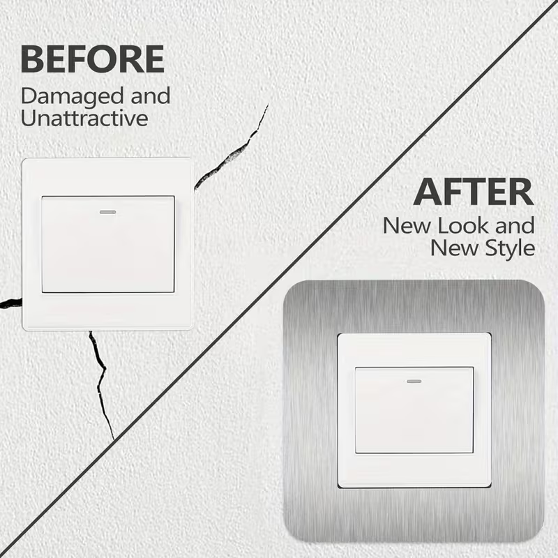 4 個の汚れ防止バックルタイプ非粘着防塵スイッチ保護カバーコ - Home Decor Outlet のレビューと価格