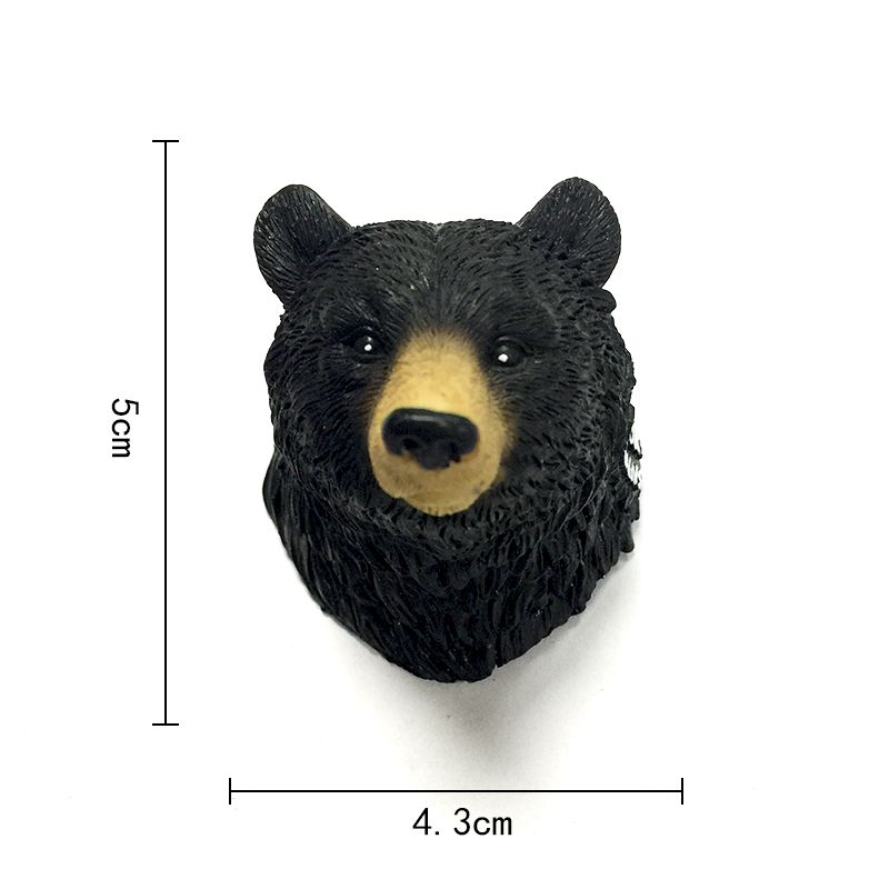 アメリカ北米産 ブラックベアヘッド（野生動物アイコン）3D樹 - Home Decor Usa のレビューと価格
