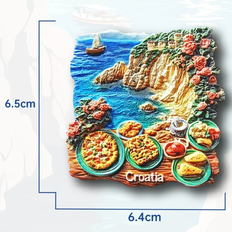 クロアチア冷蔵庫マグネット旅行お土産家の装飾ザグレブ冷蔵庫ス - Home Decor Zagreb のレビューと価格