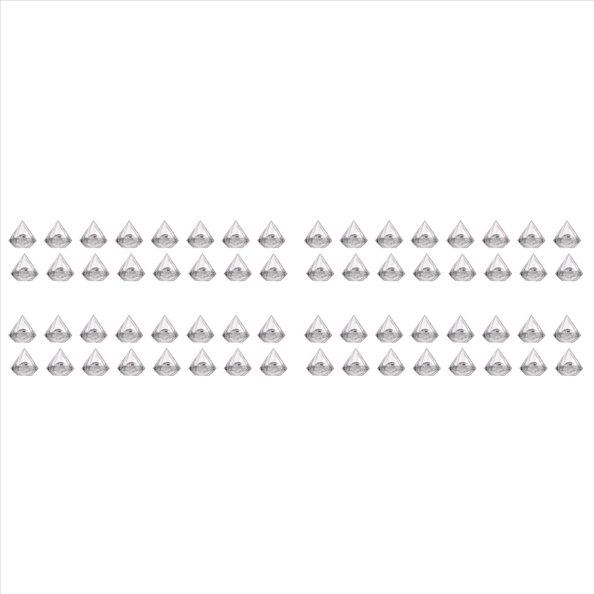 【フラッシュディール！】72個入り 透明なキャンディボックス - Home Decor Deals のレビューと価格