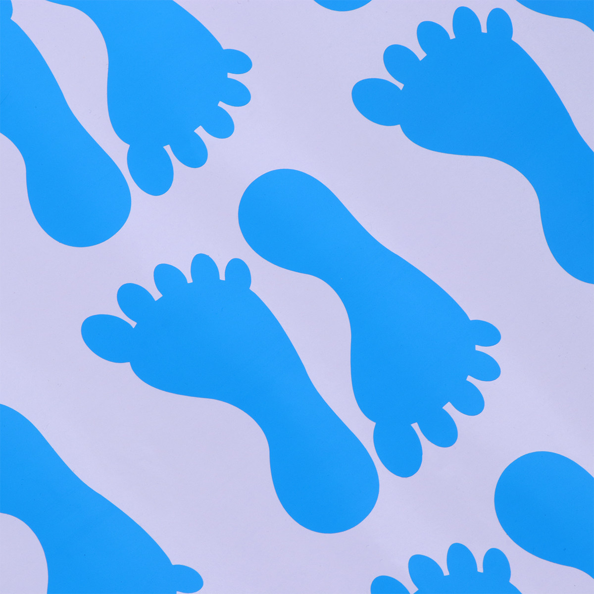 20 ペアフットプリントフロアステッカー PVC 素材バスル - Flooring Home Decor のレビューと価格