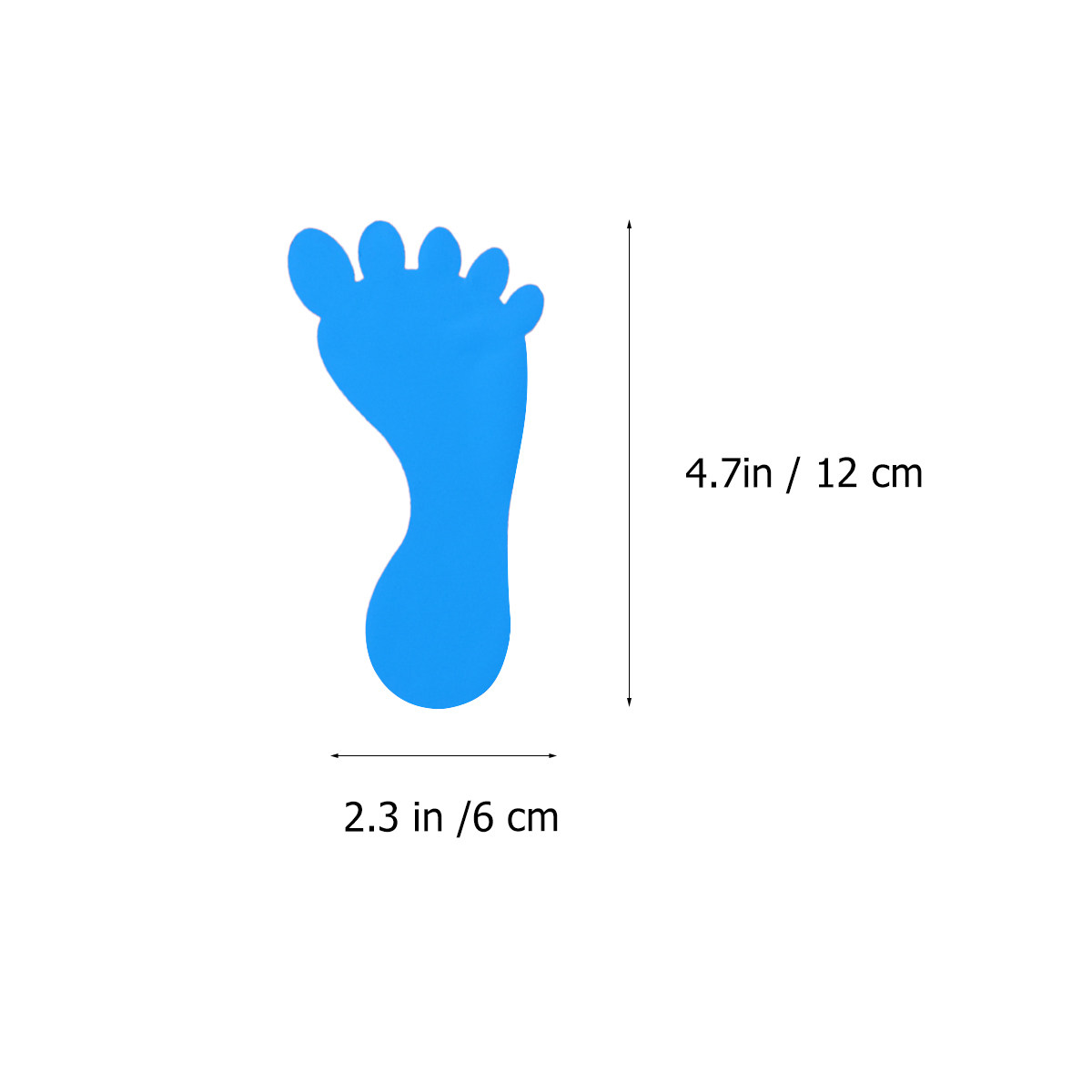 20 ペアフットプリントフロアステッカー PVC 素材バスル - Flooring Home Decor のレビューと価格