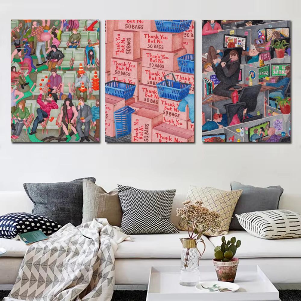 Japandi スタイル Daukante 抽象的なライフポ - Home Decor Japandi Style のレビューと価格