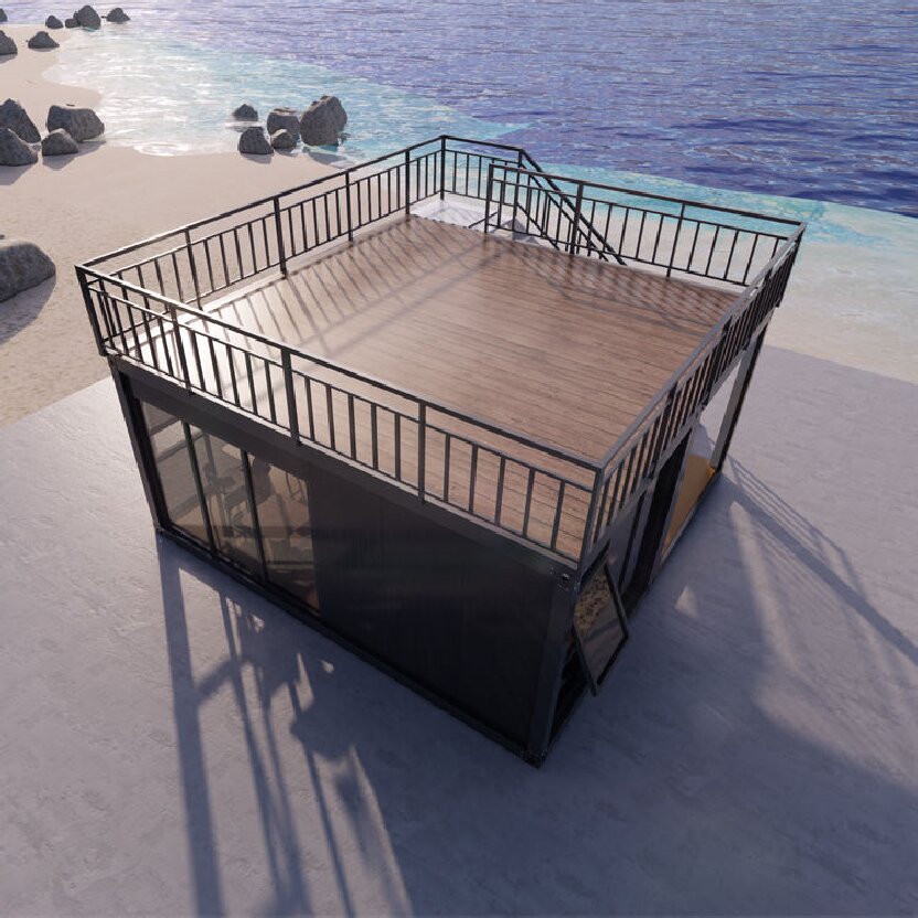 豪華な2階建てレストランプレハブ建築デザイン、あなたのスタイ - Home Decor Garden Ideas のレビューと価格