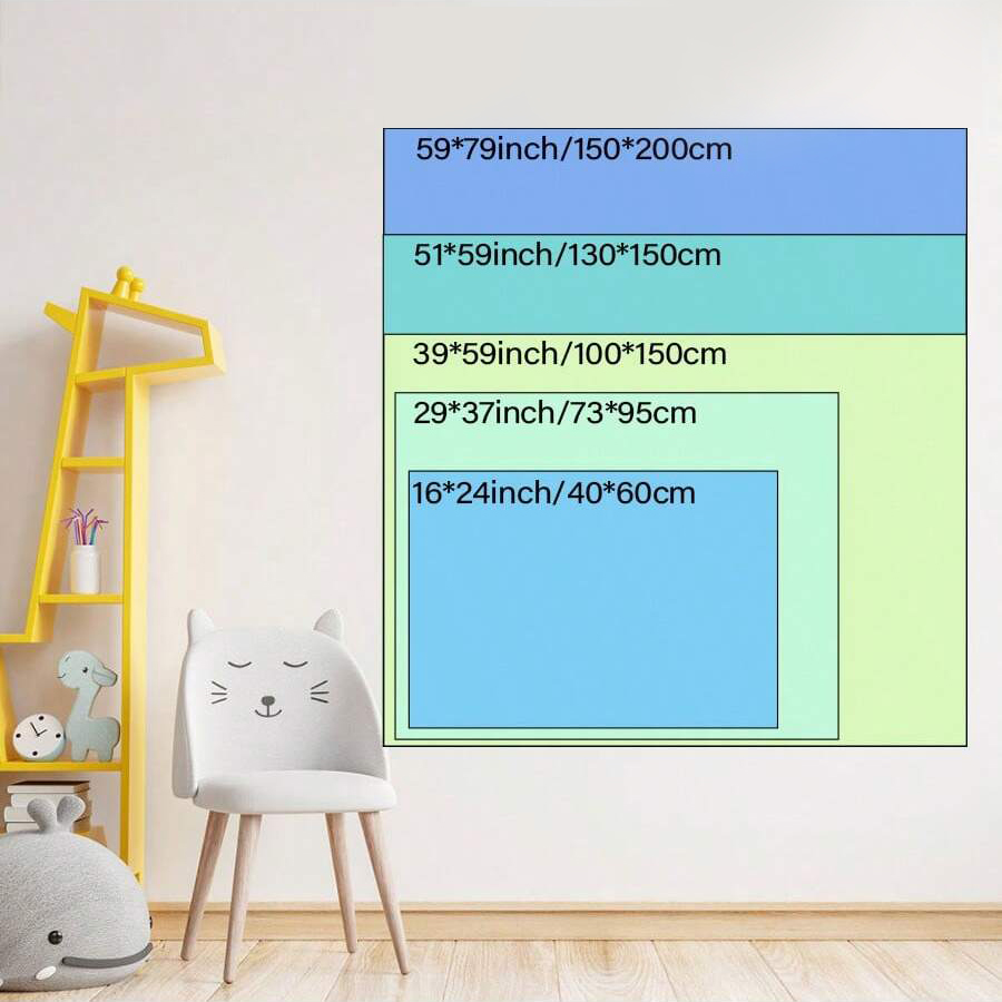 1PC デジタルプリントタペストリー壁掛け、シュガーバニーズ - Aesthetic Tapestry のレビューと価格