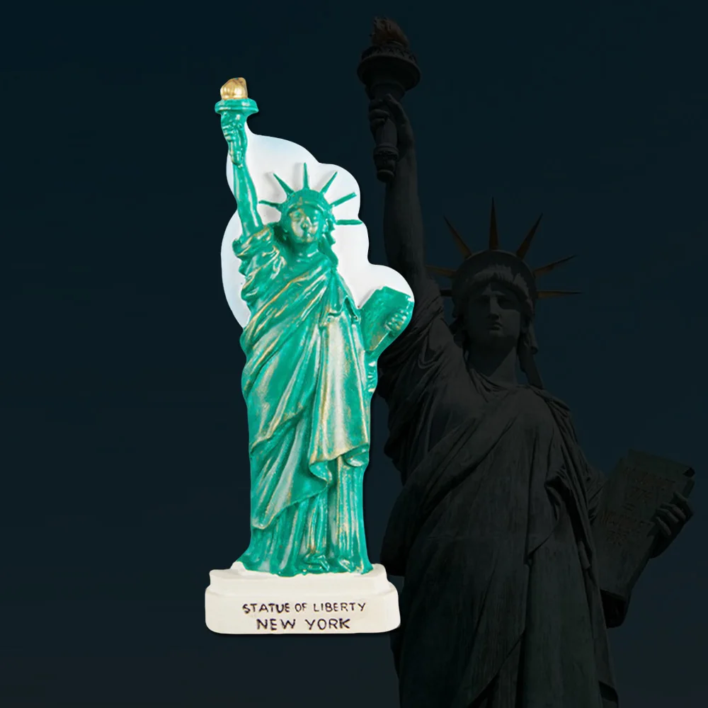 アメリカ自由の女神 3D 冷蔵庫ステッカー観光お土産ギフト米 - Home Decor Usa のレビューと価格