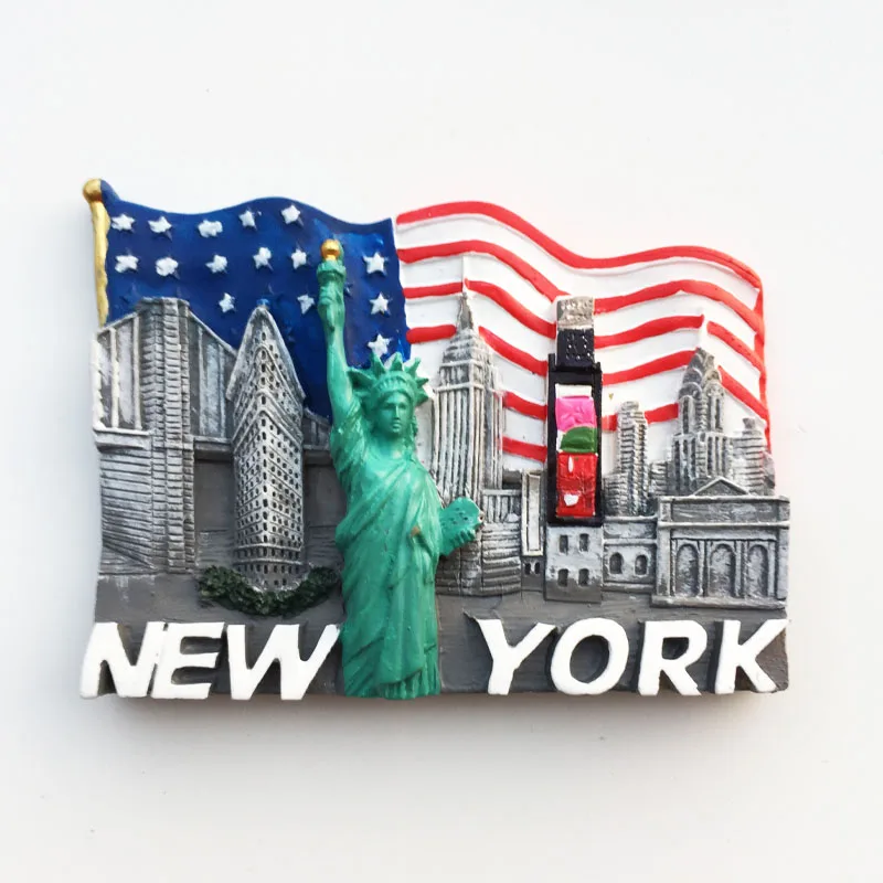 アメリカニューヨーク旅行お土産冷蔵庫マグネット米国観光お土産 - Home Decor Usa のレビューと価格