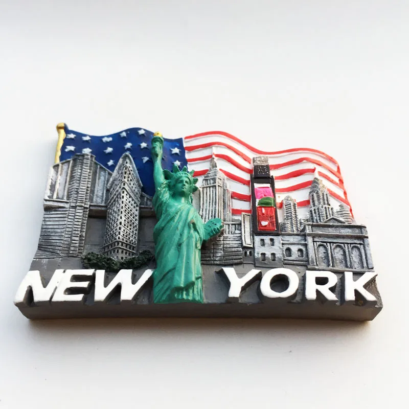 アメリカニューヨーク旅行お土産冷蔵庫マグネット米国観光お土産 - Home Decor Usa のレビューと価格