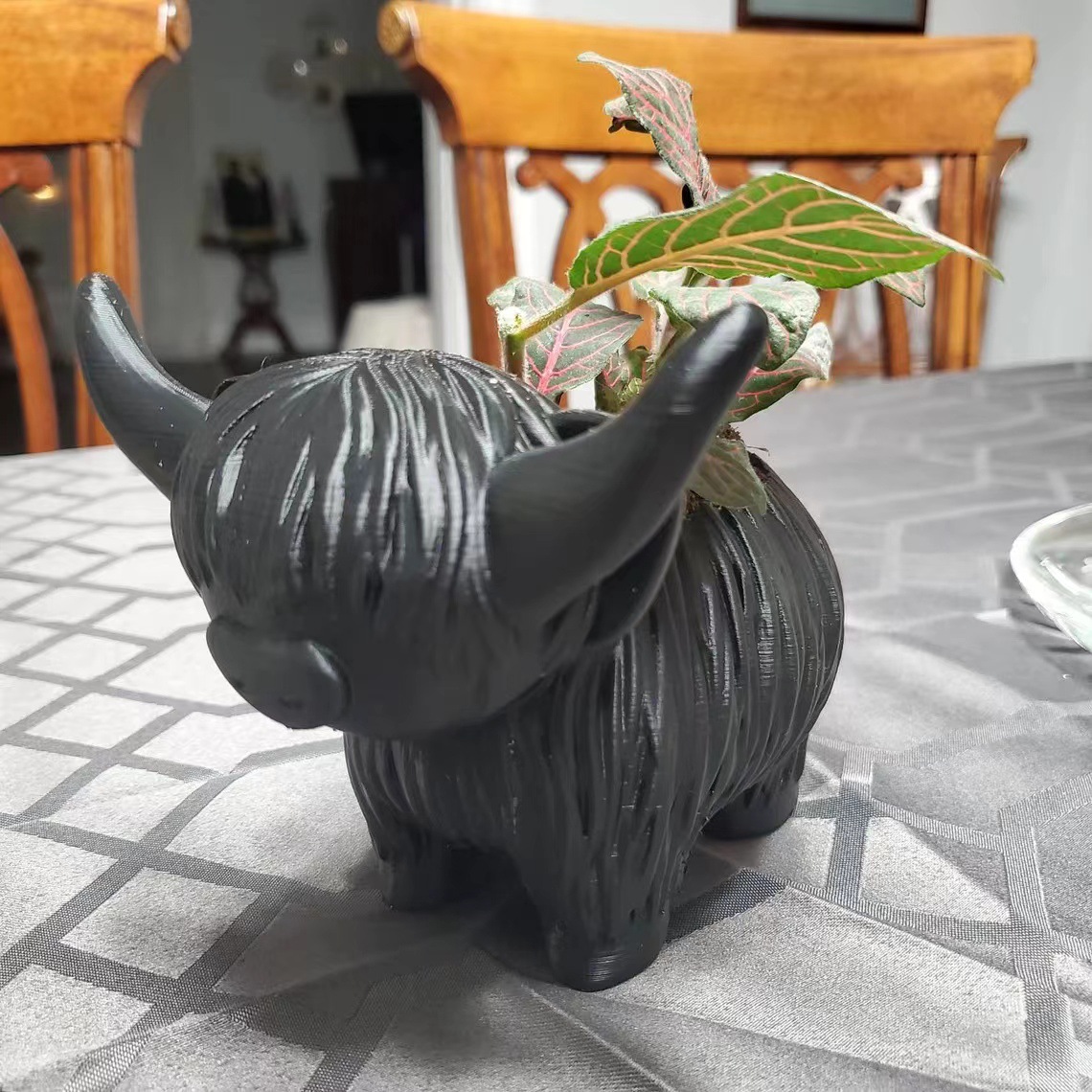 ハイランドカウ樹脂製置物 - かわいいホーム＆ガーデンデコレ - Home Decor Garden Ideas のレビューと価格