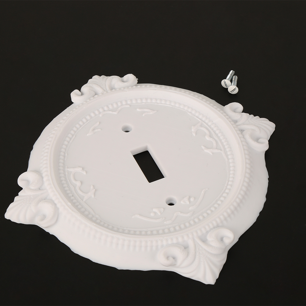クロスボーダーレトロバロックスタイルスイッチ＆コンセントカバ - Home Decor Outlet のレビューと価格