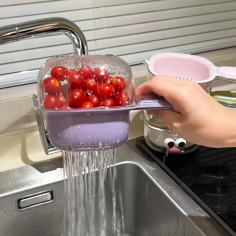 食品グレードの排水バスケット、果物洗浄用具、ドーパミン厚壁吊 - Woven Wall Basket のレビューと価格