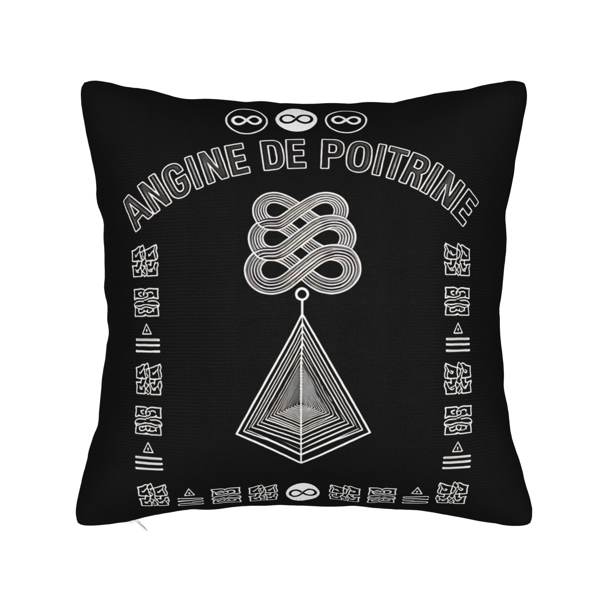 Angine De Poitrine カナダバンドスクエア枕 - Home Decor Canada のレビューと価格