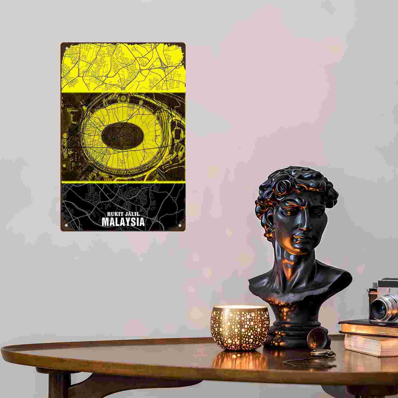 2Dフラット1ピース ブキット・ジャリル マレーシア都市地図 - Home Decor Malaysia のレビューと価格