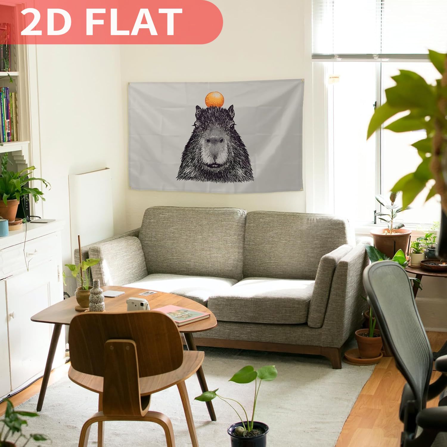 カピバラタペストリー、壁掛けカーペット、美的装飾耐久性のある - Aesthetic Tapestry のレビューと価格