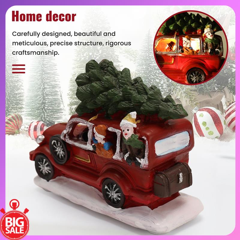 大きな取引クリスマス装飾トラック装飾品輸送クリスマスツリー車 - Home Decor Deals のレビューと価格