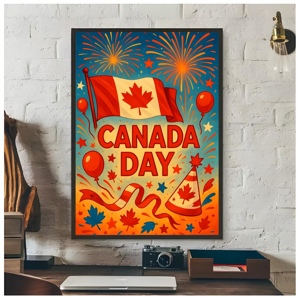 カナダの休日 カナダデーポスター プレミアム装飾アート＆ギフ - Home Decor Canada のレビューと価格