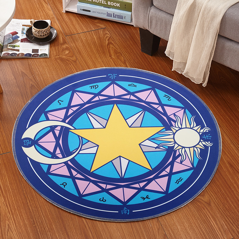 60 × 60 センチメートルアニメカードキャプターさくら魔 - Flooring Home Decor のレビューと価格