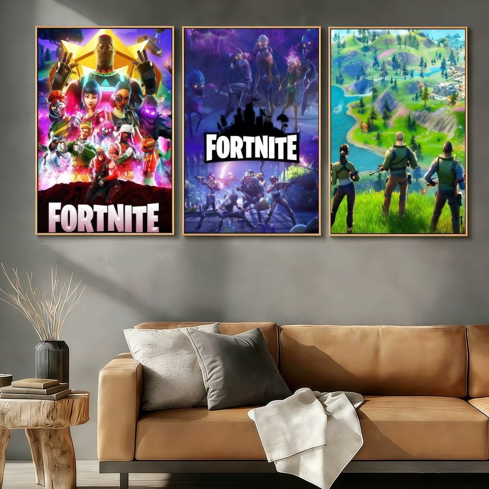 F-FORTNITES-ES オンラインゲームポスターステッ - Home Decor Games Online Free のレビューと価格
