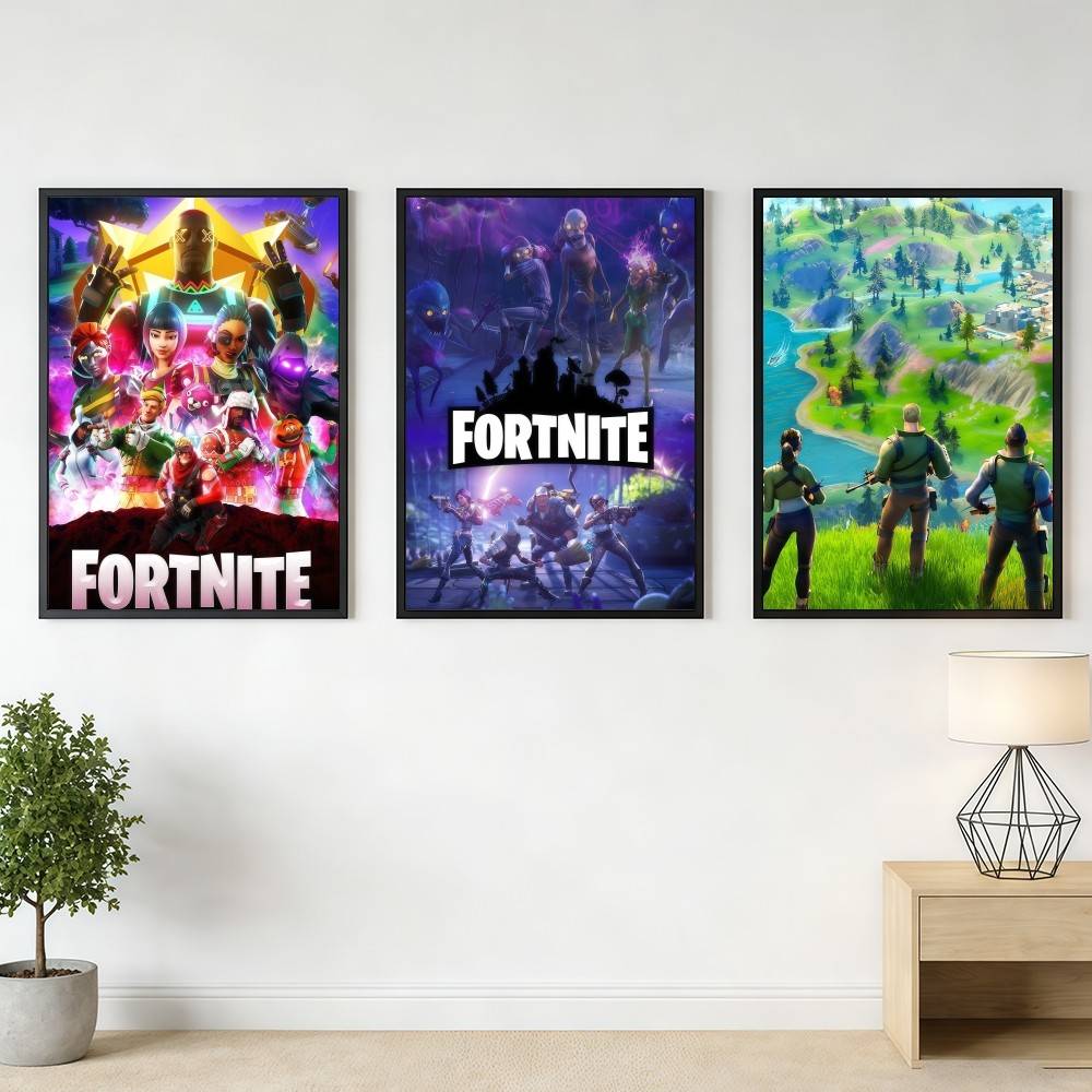 F-FORTNITES-ES オンラインゲームポスターステッ - Home Decor Games Online Free のレビューと価格