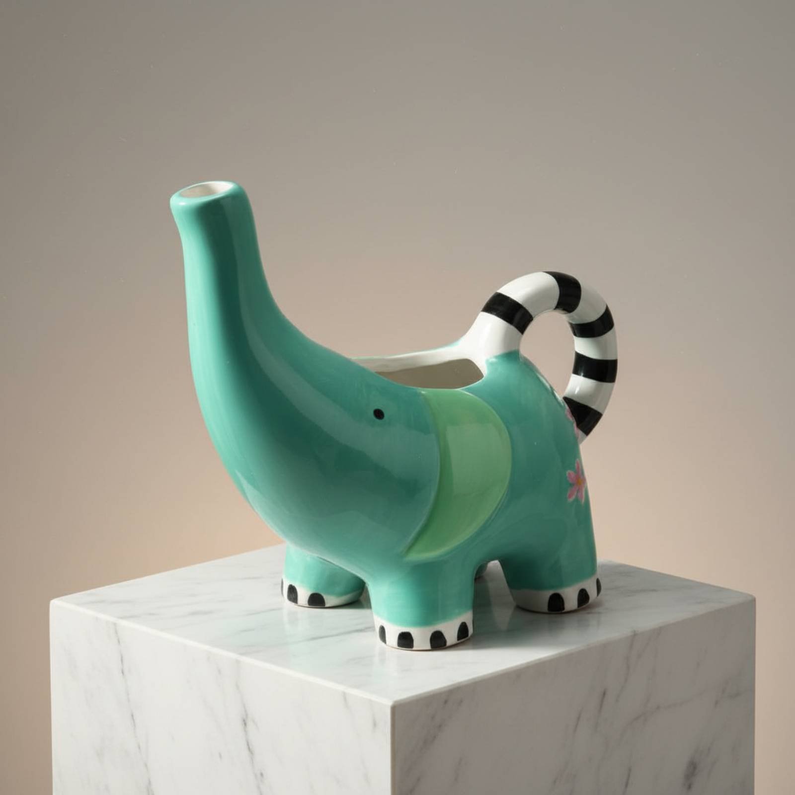 象の水差しギフトアイデア、生き物の形をした植木鉢、象の植木鉢 - Home Decor Garden Ideas のレビューと価格