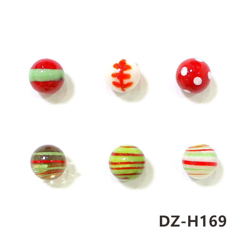 6個入り 赤い希少なガラスビー玉 オーナメント ホームデスク - Home Decor Garden Ideas のレビューと価格