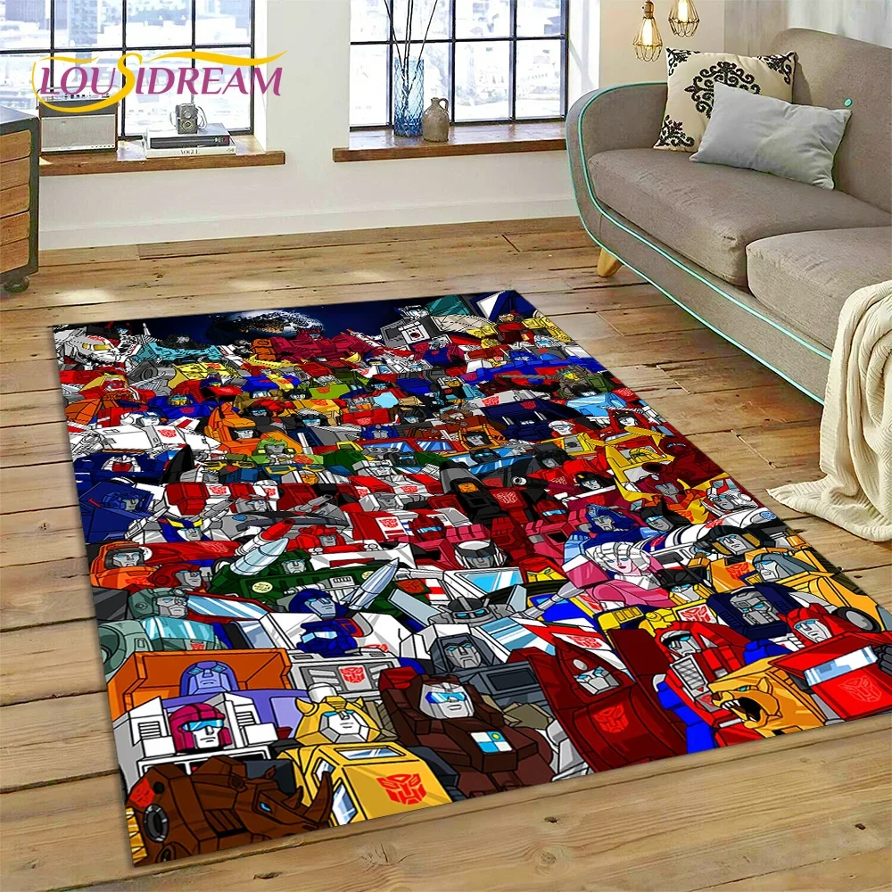 漫画 T-トランスフォーマー オートボット 3D カーペット - Home Decor Games Online Free のレビューと価格