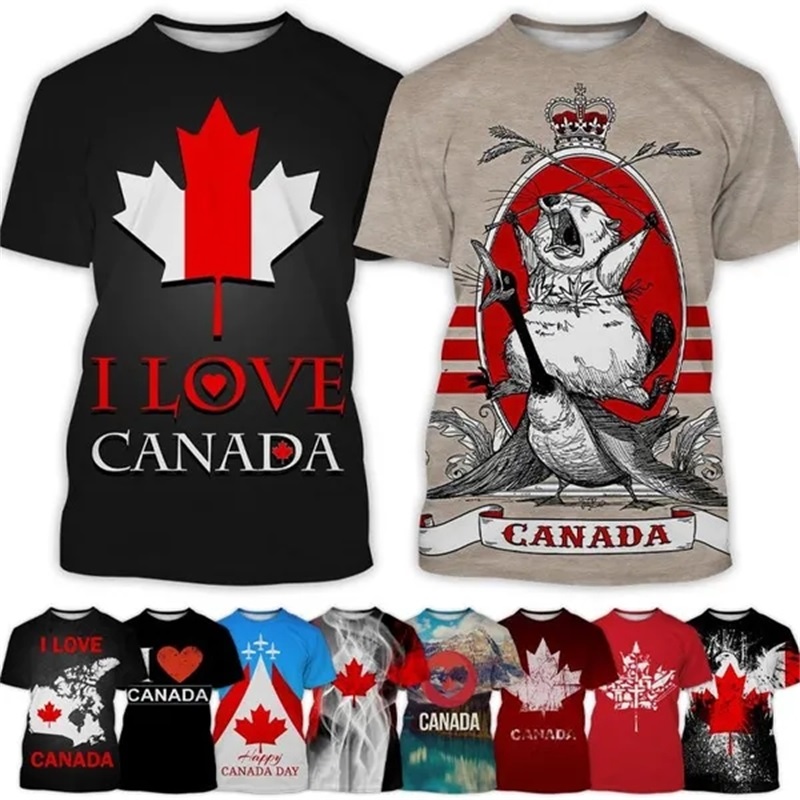 男性と女性のための半袖Tシャツ,カジュアル,ヒップホップスタ - Home Decor Canada のレビューと価格