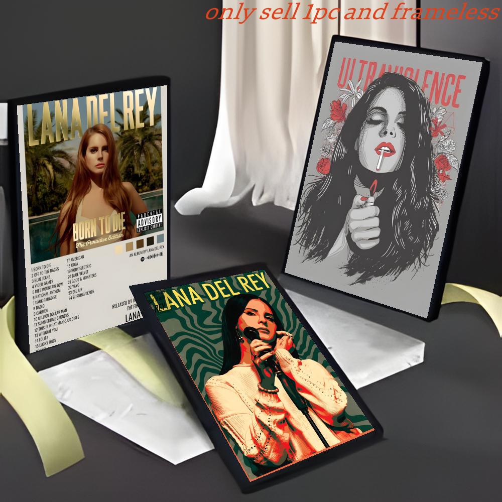アメリカの有名歌手 L-ラナ・デル・レイ ポスター HD ポ - Home Decor Usa のレビューと価格
