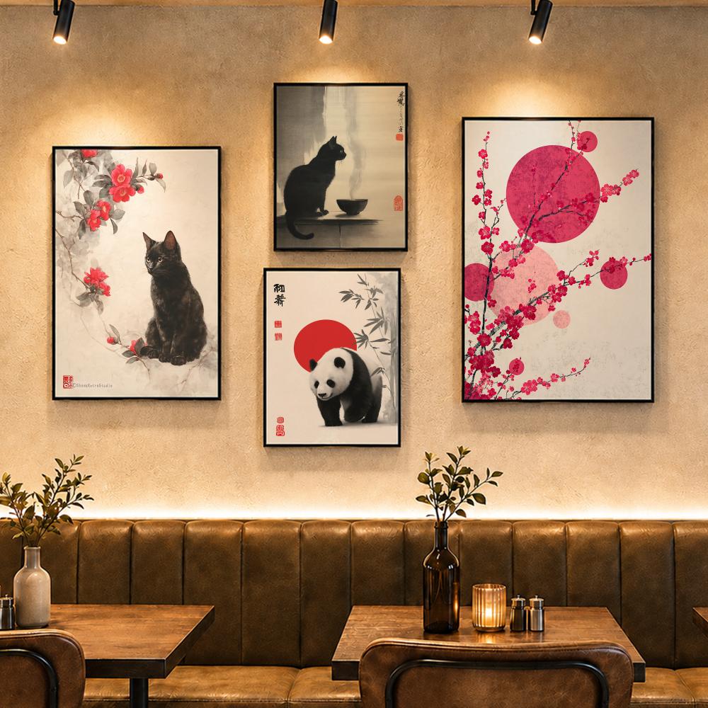アートスタイル J-JapandiS ポスター ヴィンテージ - Home Decor Japandi Style のレビューと価格