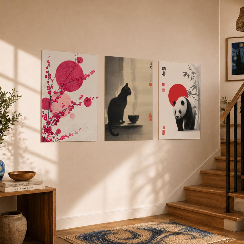 アートスタイル J-JapandiS ポスター ヴィンテージ - Home Decor Japandi Style のレビューと価格