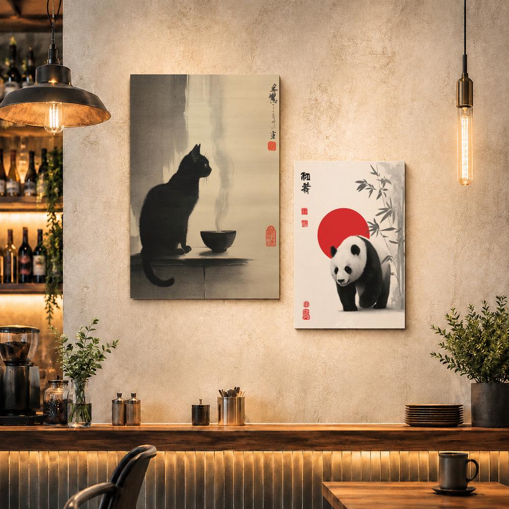 アートスタイル J-JapandiS ポスター ヴィンテージ - Home Decor Japandi Style のレビューと価格
