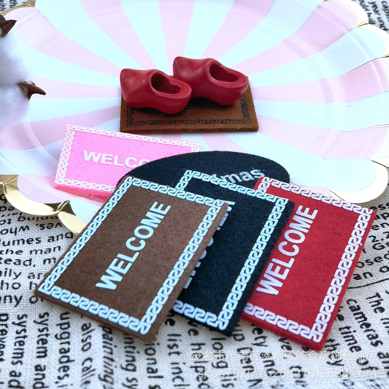 6 個 1:12 ドールハウスミニチュア不織布カーペットマッ - Flooring Home Decor のレビューと価格