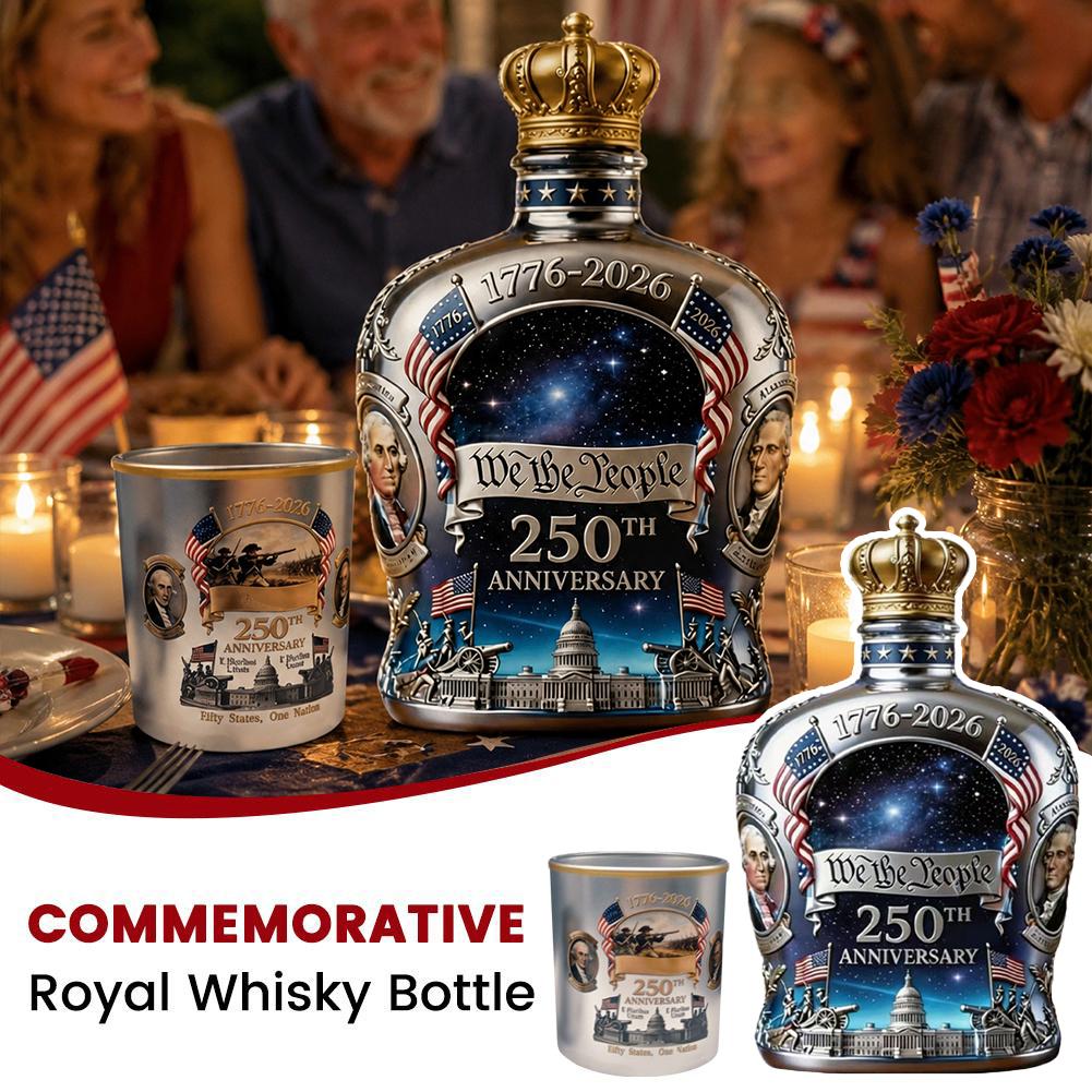 米国250周年記念「ウィ・ザ・ピープル」ウイスキーボトルヴィ - Home Decor Usa のレビューと価格